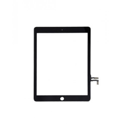 Front Digitizer With Home Button (With Stickers) For iPad AIR1/2 Black